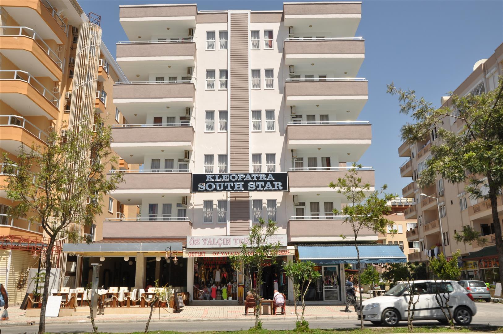 Kleopatra South Star Apart Alanya Exteriér fotografie