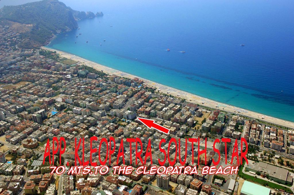 Kleopatra South Star Apart Alanya Exteriér fotografie